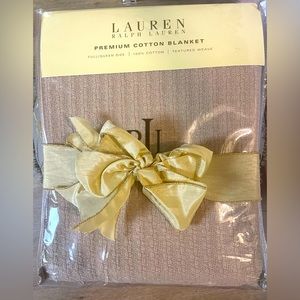 Ralph Lauren blanket- brand new